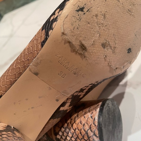 zara animal print booties - Picture 6 of 7